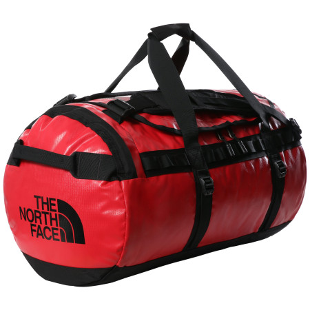 Чанта за съхранение The North Face Base Camp Duffel - M черен/червен TnfRed/TnfBlack