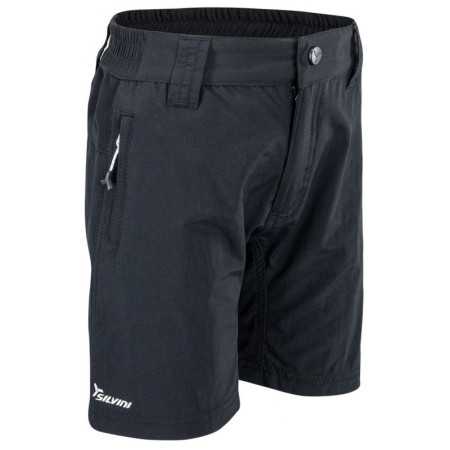 Детски къси панталони Silvini Arvo черен