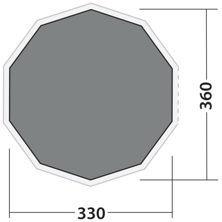 Килим Robens Fleece Carpet Klondike