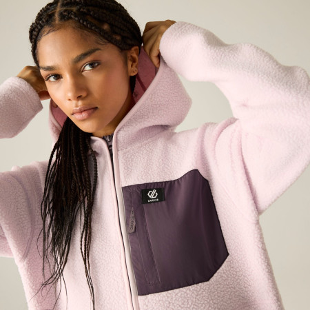 Дамски функционален суитшърт Dare 2b Womens Firn Hooded Borg