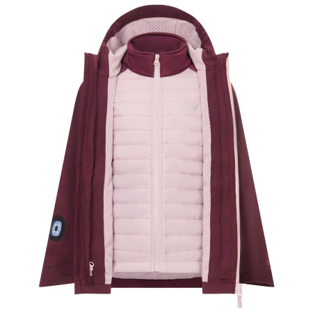 Зимно яке за момичета Regatta Girls Trekktain 3-in-1 II FigPowLilac