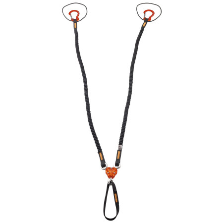 Примка Camp X-Gyro Leash - 92/147 Cm черен/оранжев