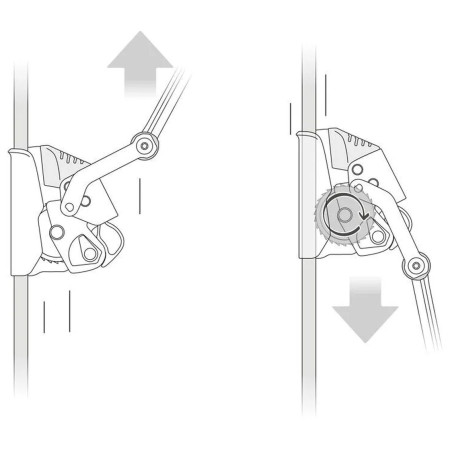 Самохват Petzl Asap Lock