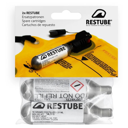 Резервна част Restube CO₂ cartridge 16g (2pack)