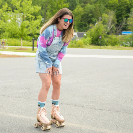 Дамски чорапи Darn Tough Animal Haus Crew