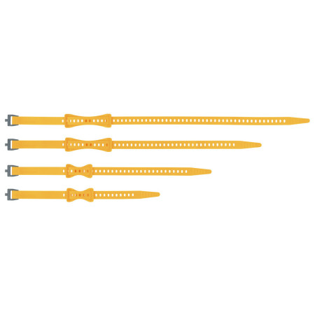 Kомплект универсални връзки Sea to Summit Stretch-Loc Set - 20mm 4 Pack жълт Yellow