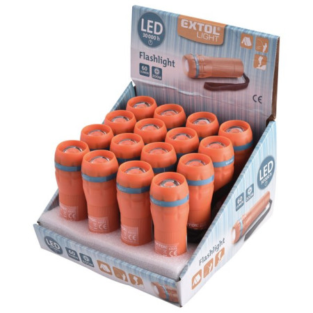 Фенер Extol Light 60lm, zoom