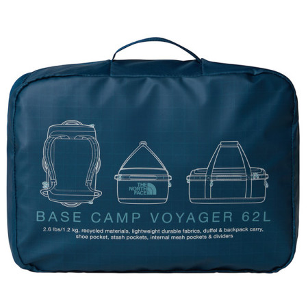 Пътна чанта The North Face Base Camp Voyager Duffel 62l