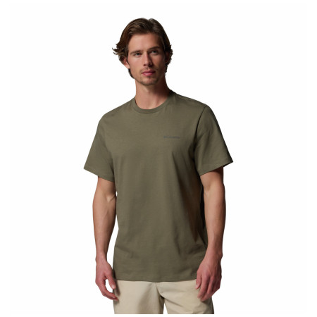 Мъжка тениска Columbia CSC™ Logo Back Tee зелен Stone Green, Boxy Brand