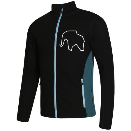 Мъжки суитшърт Zulu 3D Merino Collar 200 черен Black