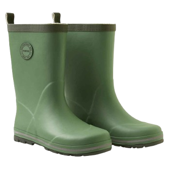 Детски гумени ботуши Reima Taika 2.0 зелен Green Clay