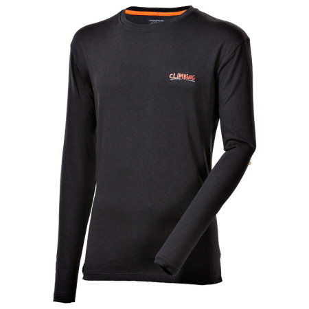 Мъжка тениска Progress Sikkim Print черен