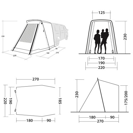 Форселт Outwell Sand Van