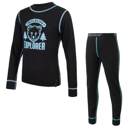 Детски функционален комплект Sensor Double Face Set Wild черен