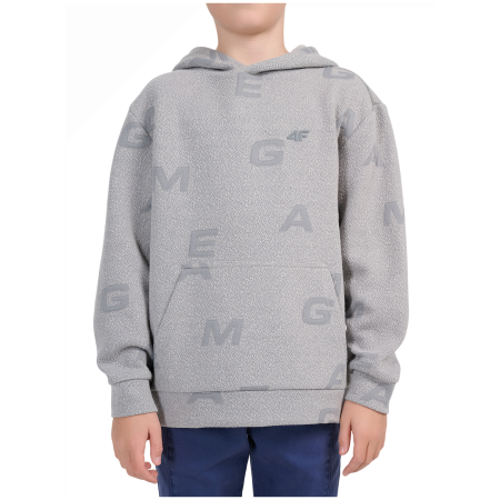 Детски суитшърт 4F Sweatshirt M2763 Dark Grey сив Dark Grey