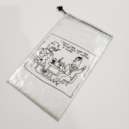 Опаковка High Tail Designs Drawstring Stuff Sack Date Night