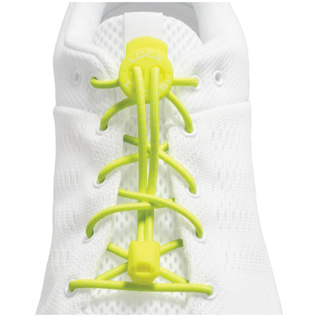 Връзки за обувки Lock Laces Original жълт Neon Yellow