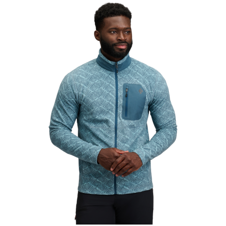 Мъжки суитшърт Black Diamond Rift HZ Fleece Jacket