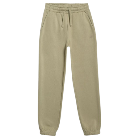 Детски анцуг 4F Trousers Cas M1245 светло зелен LIGHT GREEN