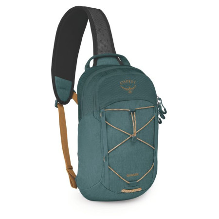 Раница през рамо Osprey Quasar Sling петрол torrent blue heather