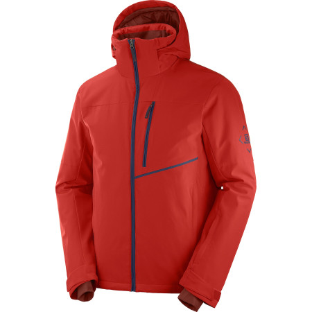 Мъжко яке Salomon Blast Jacket M червен GojiBerry/NightSky