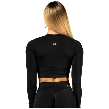 Дамски топ Nebbia Seamless Long Sleeve Crop Top Power