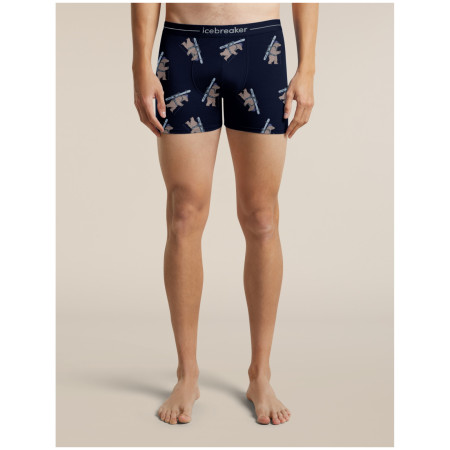 Мъжки функционални боксерки Icebreaker Men M 150 Anatomica Boxers BearTourAOP