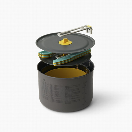 Комплект прибори Sea to Summit Frontier UL Two Pot Cook Set 4P 14 Piece