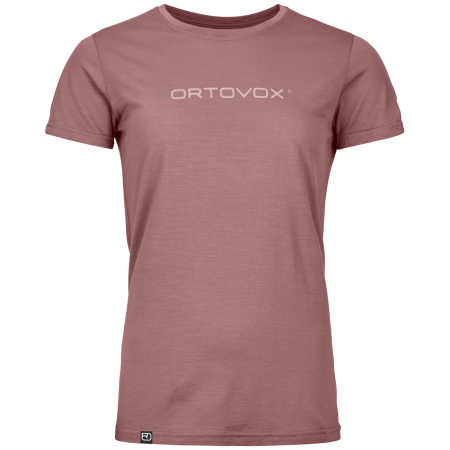 Дамска функционална блуза Ortovox 150 Cool Brand Ts W розов Dusk Rose