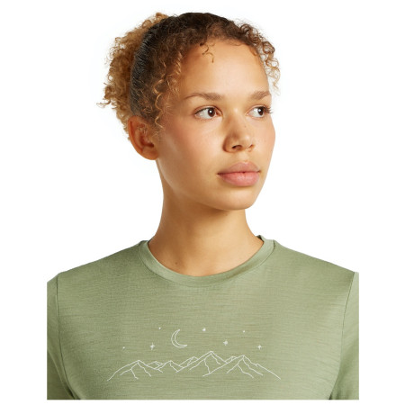 Дамска тениска Icebreaker Women Merino 150 Tech Lite SS Tee Sparkling Stars