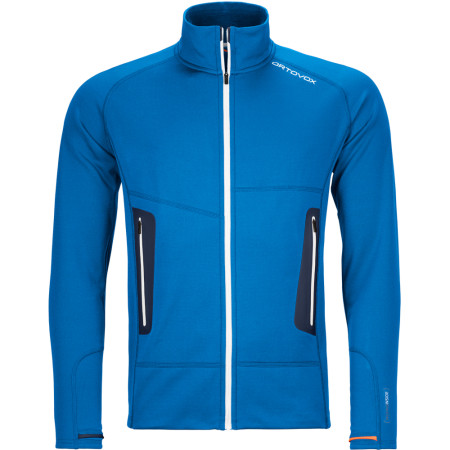 Мъжки суичър Ortovox Fleece Light Jacket M син SafetyBlue