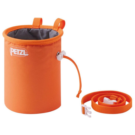 Плик за магнезий Petzl Bandi оранжев Orange