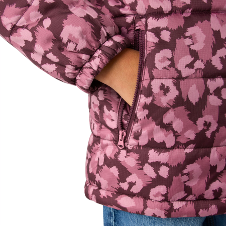 Детско зимно яке Regatta Lofthouse Fig/Violet Leopard