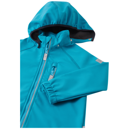 Детско софтшел яке Reima Vantti Aquatic Blue