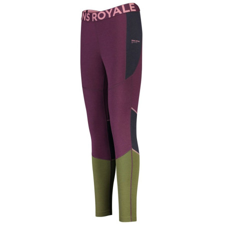 Дамско функционално долно бельо Mons Royale Olympus 3.0 Legging розов/зелен Blackberry/Avocado
