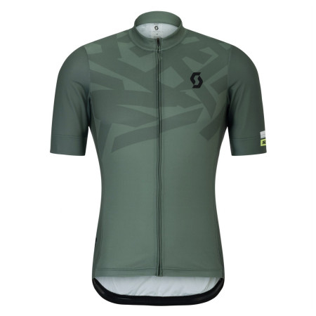 Мъжка колоездачна фланелка Scott Jersey M's RC Endurance SS зелен/сив tranquil green