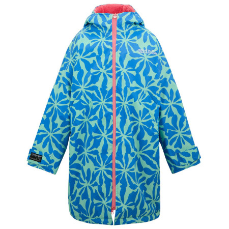 Водоустойчиво палто Regatta Junior Waterproof Changing Robe SBluFlPiLem светло син SBluFlPiLem