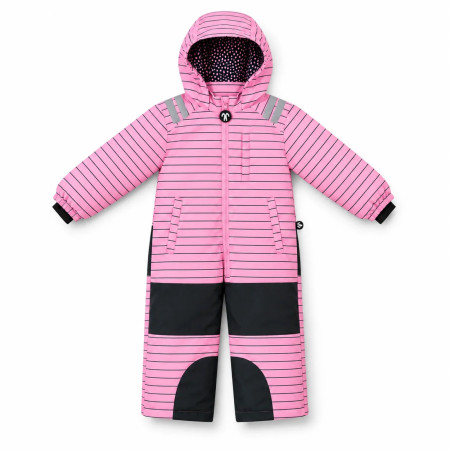 Детски гащеризон DucKsday Junior Snowsuit розов Pink/Green