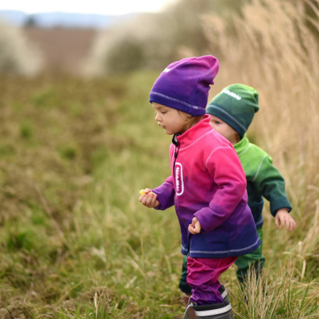 Софтшел детски панталон WAMU Mozaika purple