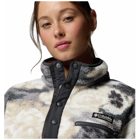 Дамски суитшърт Columbia Helvetia™ II Printed Cropped Half Snap