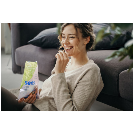 Чипс Sens с протеин от щурци - Мак & Морска сол (80г)