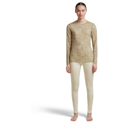 Дамска функционална блуза Icebreaker Women M 200 Oasis LS Crewe Moss BloomAOP