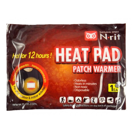 Затопляща възглавничка за кръста N-Rit Hřejivý polštářek Patch warmer бяло/червен