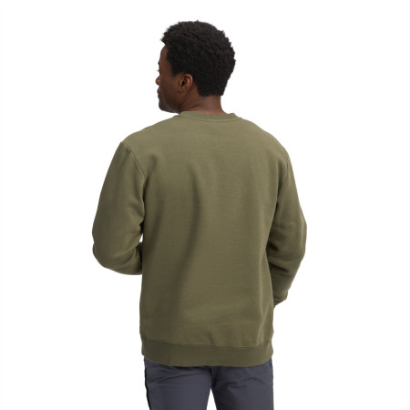 Мъжки суитшърт Black Diamond M Mini Stacked Crewneck