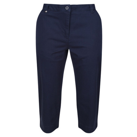 Дамски 3/4 панталон Regatta Mayaan Capri тъмно син