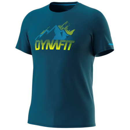 Мъжка функционална тениска Dynafit Transalper Graphic S/S Tee M син