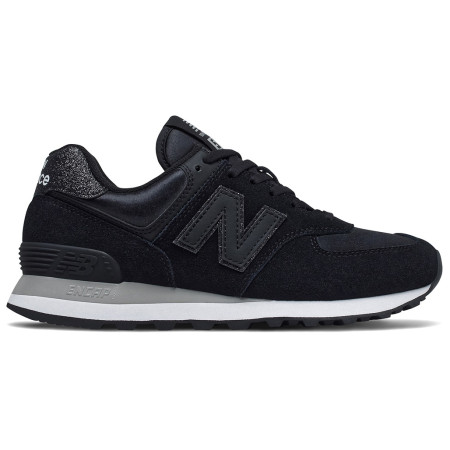 Дамски обувки New Balance WL574F черен Black/Grey
