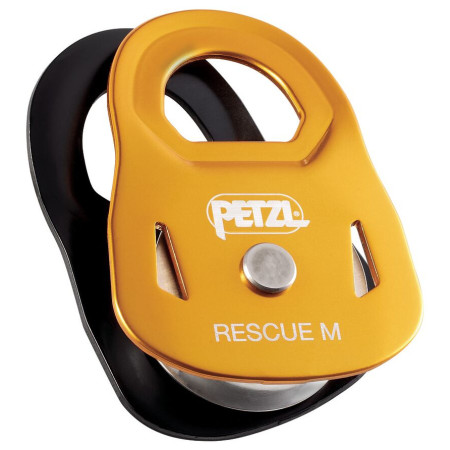 Ролка Petzl Rescue M жълт/черен Yellow