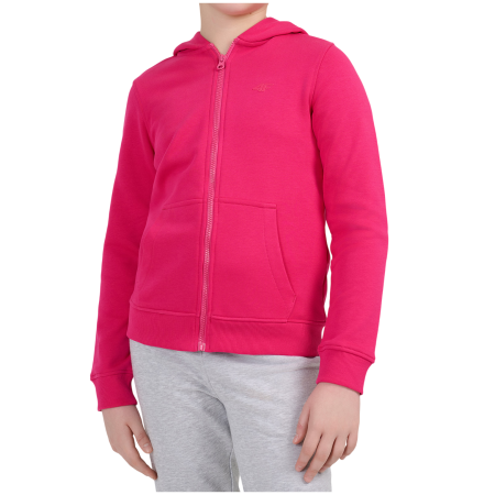Детски суитшърт 4F Sweatshirt F2765 Hot Pink розов Hot Pink