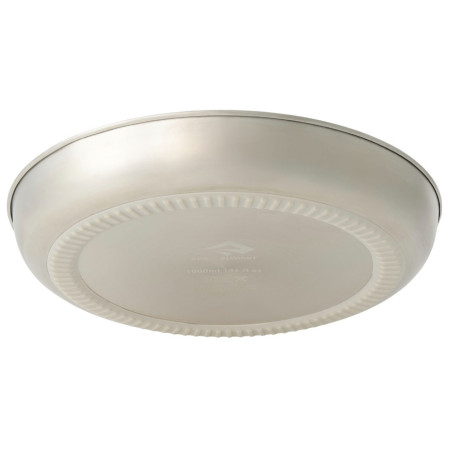 Чиния Sea to Summit Detour Stainless Steel Plate бежов Moonstruck Grey
